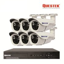 Bộ 6 camera quan sát AHD QUESTEK QTX C6