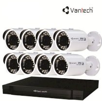 Bộ 8 camera CVI Vantech VPT8-CVI
