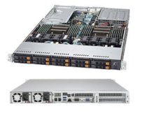 Server Supermicro SuperServer 1028U-TN10RT+ (Black) (SYS-1028U-TN10RT+) E5-2620 v4 (Intel Xeon E5-2620 v4 2.10GHz, RAM 64GB, PS 1000W, Không kèm ổ cứng)