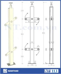 Trụ lan can Nam Thao NT 113