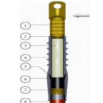 Đầu cáp ngầm trung thế co nguội đơn pha 24KV XLPE ngoài trời - Loại 1*150mm2