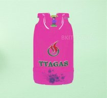 Bình nhựa hồng TTAGAS 12kg
