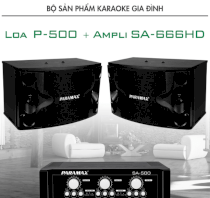 Dàn karaoke PARAMAX SA-500 + P-500
