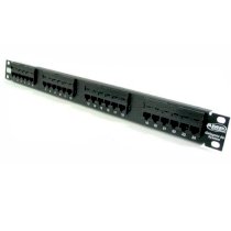 Patch Panel 24 Ports SL Jack Cat6 (Unload with Jack bag)