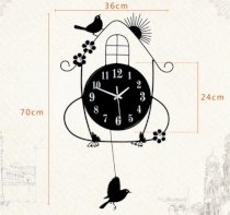 Đồng hồ quả lắc tổ chim DH046