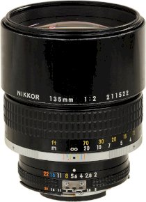 Ống kính máy ảnh Lens Nikon MF 135mm F2 AIS