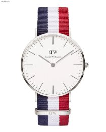 Đồng hồ Daniel Wellington nam Classic Cambridge 0203DW Silver dây NATO