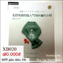 Sách hướng dẫn tổng hợp các kiểu khăn - áo - nón XB020