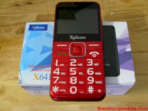 Điện thoại dành cho người già Viettel Xphone X6416 Red