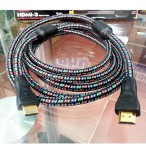 Cáp HDMI 3m Audioquest HDMI-3 có chức năng chống nhiễu, hỗ trợ full HD1080p, đầu mạ vàng 24K (#1860)