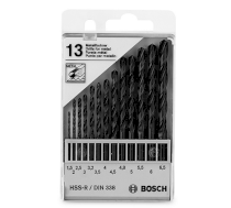 Bộ mũi khoan Bosch HSS-R 13 mũi (1.5 - 6.5mm)