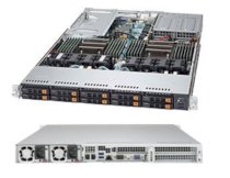 Server Supermicro SuperServer 1028U-TN10RT+ (Black) (SYS-1028U-TN10RT+) E5-2648L v4 (Intel Xeon E5-2648L v4 1.80GHz, RAM 4GB, PS 1000W, Không kèm ổ cứng)