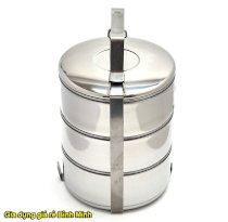 Camen inox 3 ngăn 14cm