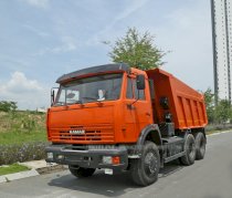Xe tải ben tự đổ Kamaz 65115 thùng Oval EURO 3