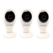 Bộ 3 Camera IP giám sát ngày đêm NetCAM M1-IP1.0