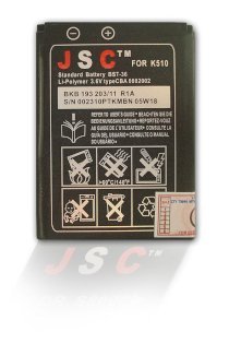 Pin JSC Sony K510