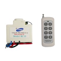 Bộ công tắc điều khiển từ xa sóng RF TPE RC1S + Remote 8 nút 315Mhz R2.5