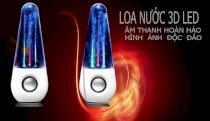 Loa nhạc nước hình viên đạn