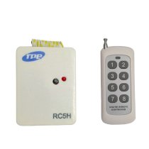 Bộ công tắc điều khiển từ xa cho máng đèn sóng RF TPE RC5H + Remote 8 nút 315Mhz R2.5