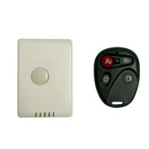 Bộ công tắc điều khiển từ xa sóng RF công suất lớn TPE RC1A + Remote RF 4 nút màu đen R1.1