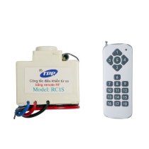 Bộ công tắc điều khiển từ xa sóng RF TPE RC1S + Remote 18 nút R3.4