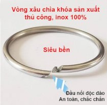Vòng xâu chìa khóa inox Haiguan HN18