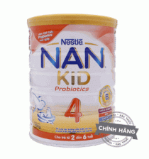 Sữa bột Nestlé Nan Kid số 4 từ 2 - 6 tuổi 900g