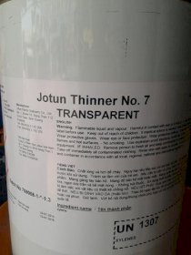 Dung môi pha sơn Jotun Thinner No 7 20L