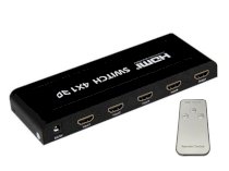 Bộ gộp HDMI Switch 4 vào 1 ra 4K x 2K có remote B-GO BG-HDSW4-P