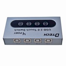 Bộ chia sẻ máy in tự động 4 port USB2.0 Dtech DT-8341