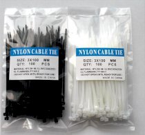 Dây thít cáp, dây gút cáp nhựa (Nylon cable tie) PQE 9x500mm