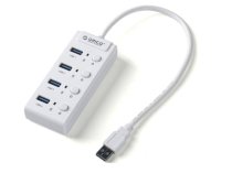 Hub USB 3.0 4 port Orico W9PH4 White