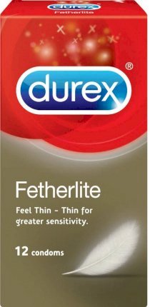 Bao cao su Siêu mỏng Durex Fetherlite Hộp 12 Cái