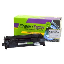 Mực in laser đen trắng Greentech CE505A