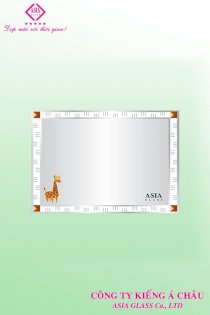 Gương phòng tắm Asia A-636 (60x80cm)