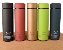 Bình giữ nhiệt BuyNeed Leak Proof Coffee Thermos Vacuum Insulated Cup Drink Bottle 470ml