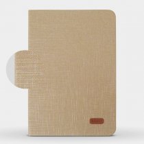 Bao da iPad Mini 1/2/3 hiệu Kaku Silk Series (Vàng nhạt)