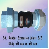 Khớp nối cao su ren BSPT IKONO DN 32