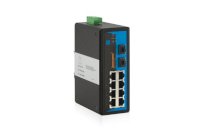 Switch công nghiệp 3onedata IES2010-2GS (8TP+2GS ports Industrial Ethernet Switch)
