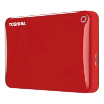 Ổ cứng di động Toshiba Canvio Alumy - Red - 2TB - Đỏ