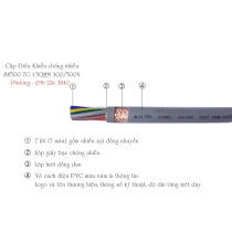 Cáp điều khiển Altek Kabel chống nhiễu 7G 1.5QMM 300/500V