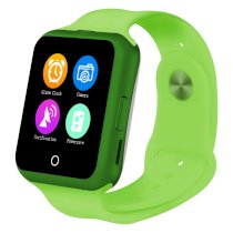 Đồng hồ thông minh Smartwatch V88 Bluetooth gắn Sim (xanh lá)