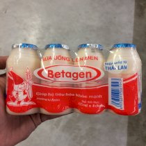 Sữa uống lên men Betagen hương tự nhiên 85ml x4