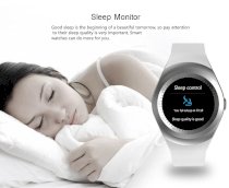 Đồng hồ thông minh Smartwatch mặt tròn Y1 (màu Trắng)