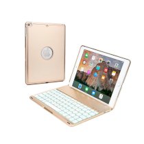 Bàn phím Bluetooth kiêm ốp lưng iPad Air 2 iPad 6 F8S (Gold)