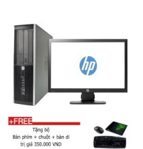 Máy Tính Để Bàn Hp Compaq 6200 Pro Sff Core-I5 2400 Ram 4Gb Ssd 128Gb Màn Hình 20"