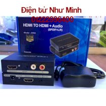 Bộ chuyển đổi HDMI to HDMI + OPTICAL + Audio (SPDIF + R/L)