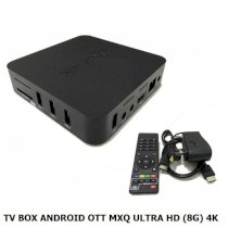 Tivi Box Android OTT (MXQ) ULTRA HD 4K