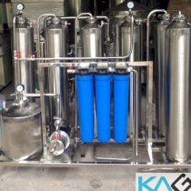Máy lọc rượu 2 đơn nguyên công suất KAG 150-200 lit/h