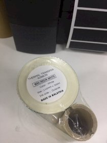 Mực cuộn Ribbon Wax resin white